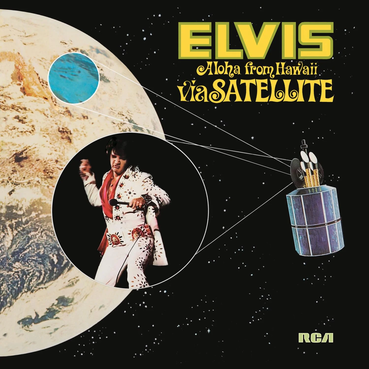 ELVIS PRESLEY: ALOHA FROM HAWAII VIA SATELLITE VINYL LP