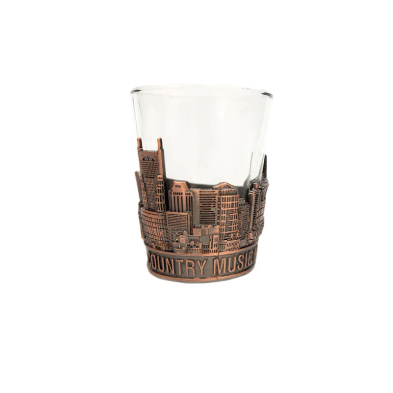NASHVILLE COPPER WRAP SHOT GLASS - Image 2