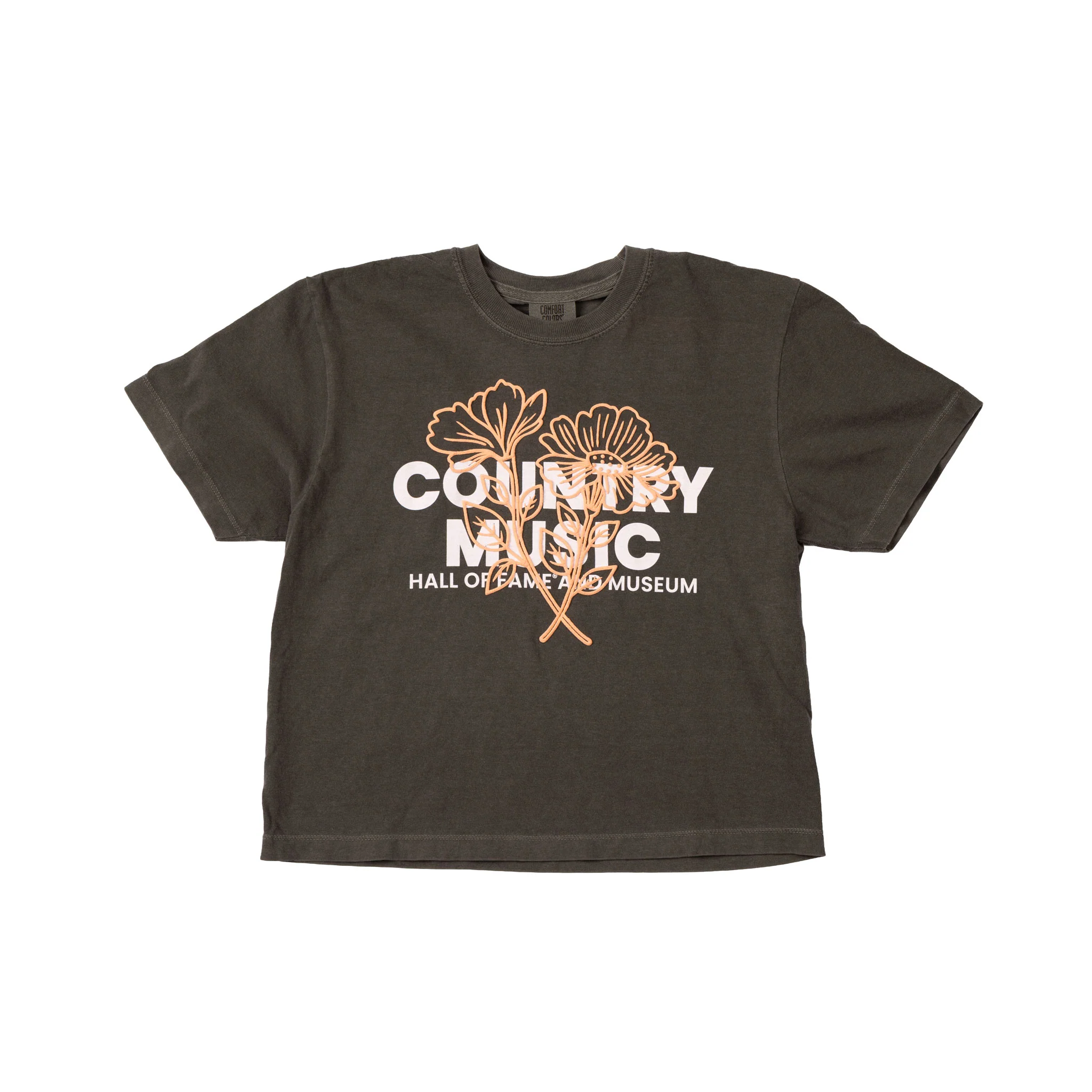 Country Music Bloom Crop T-Shirt