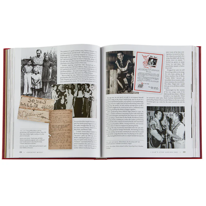COUNTRY MUSIC LEATHER BOUND BOOK - Image 5