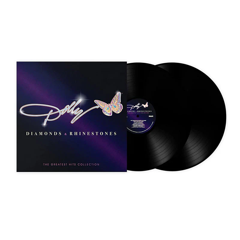DOLLY PARTON: DIAMONDS & RHINESTONES: THE GREATEST HITS COLLECTION VINYL LP - Image 2