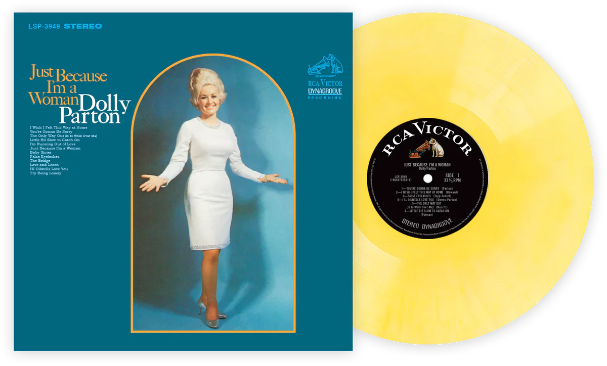 Dolly Parton: Just Because I'm A Woman Vinyl LP - Image 2