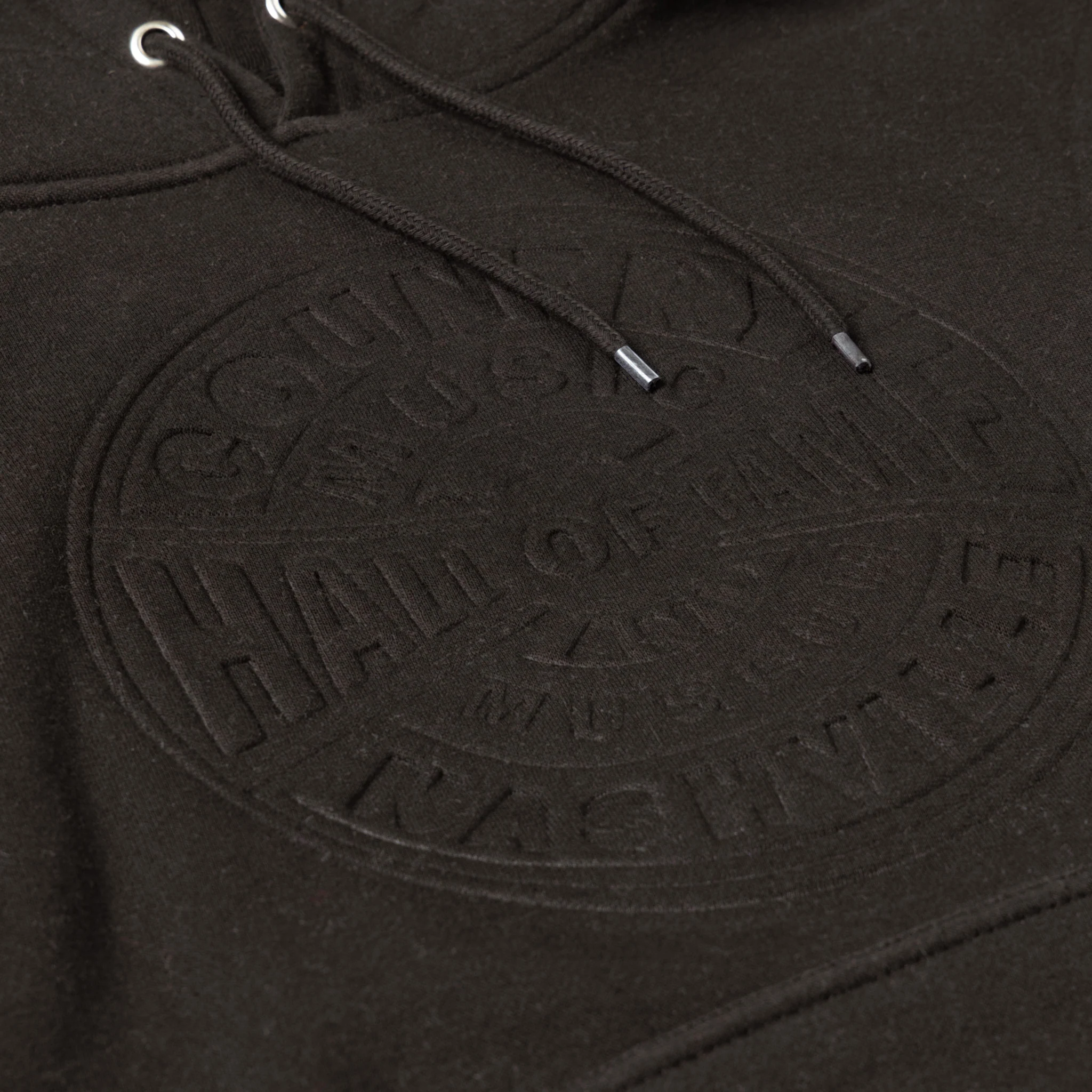 Embossed Logo Pullover Hoodie - Image 3