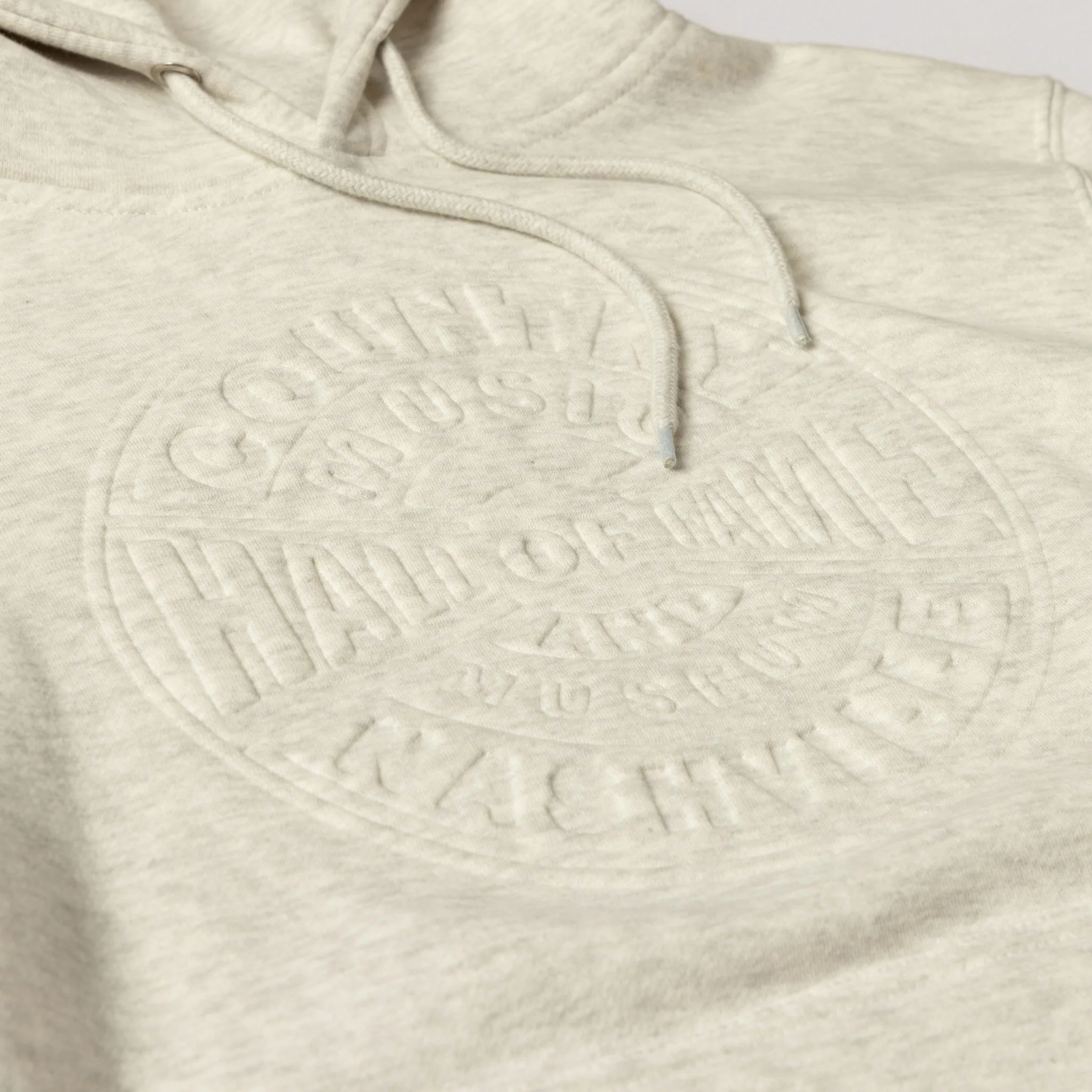 Embossed Logo Pullover Hoodie - Image 4