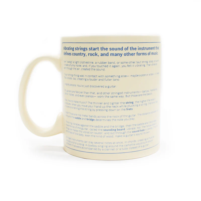 GUITAR BLUEPRINT MUG - Image 3