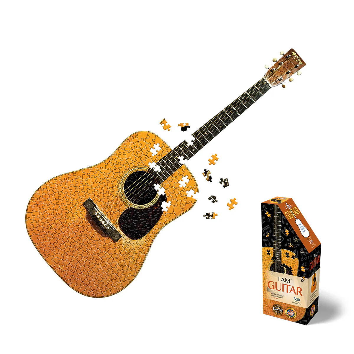 Guitar Shaped Puzzle