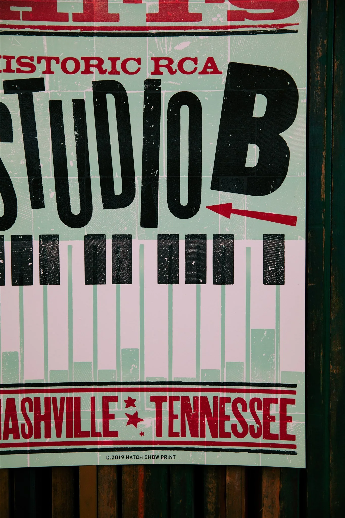 Hatch Show Print Studio B Poster - Image 3