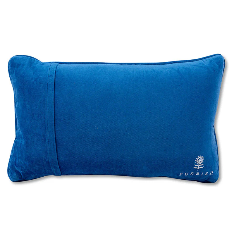 Higher The Hair Needlepoint Pillow - Image 2