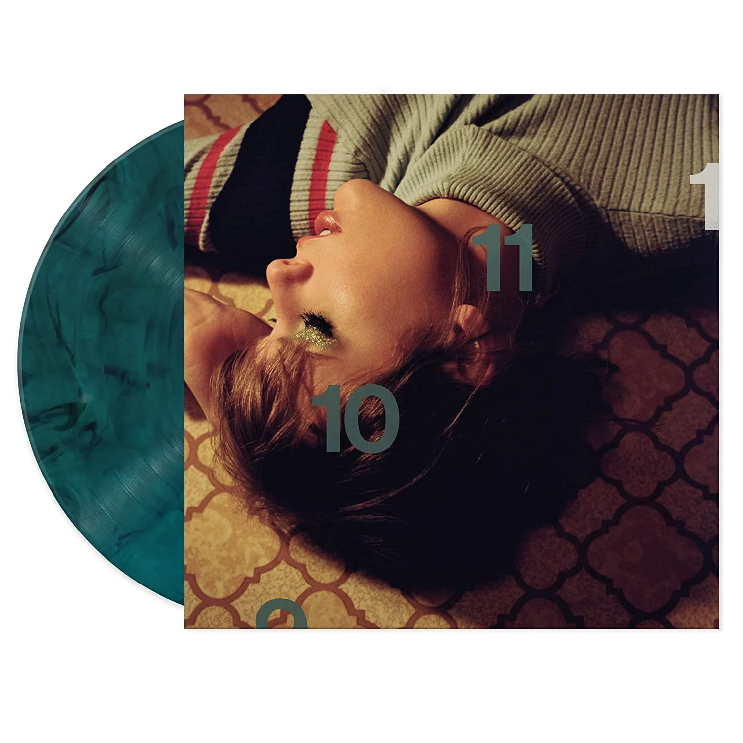 TAYLOR SWIFT: MIDNIGHTS VINYL LP - JADE GREEN - Image 2