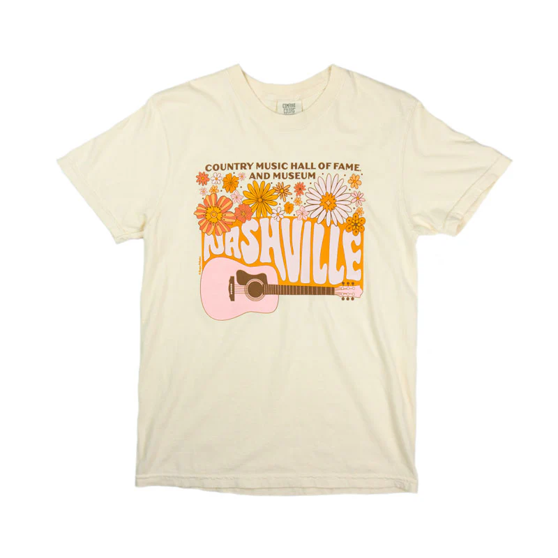 FLOWER GUITAR T-SHIRT - Image 8