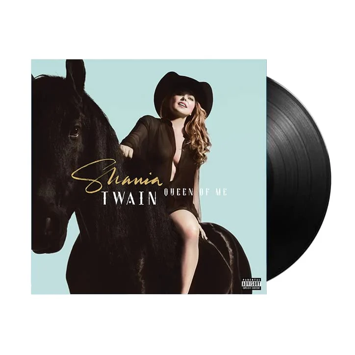 SHANIA TWAIN: QUEEN OF ME VINYL LP