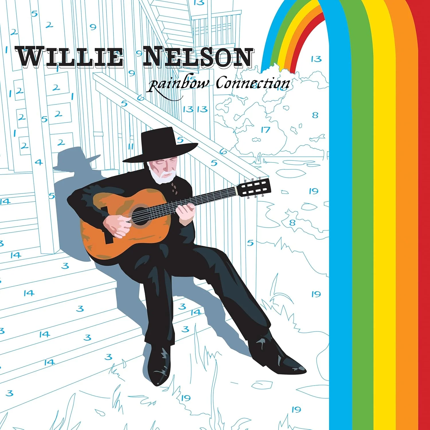 WILLIE NELSON: RAINBOW CONNECTION VINYL LP