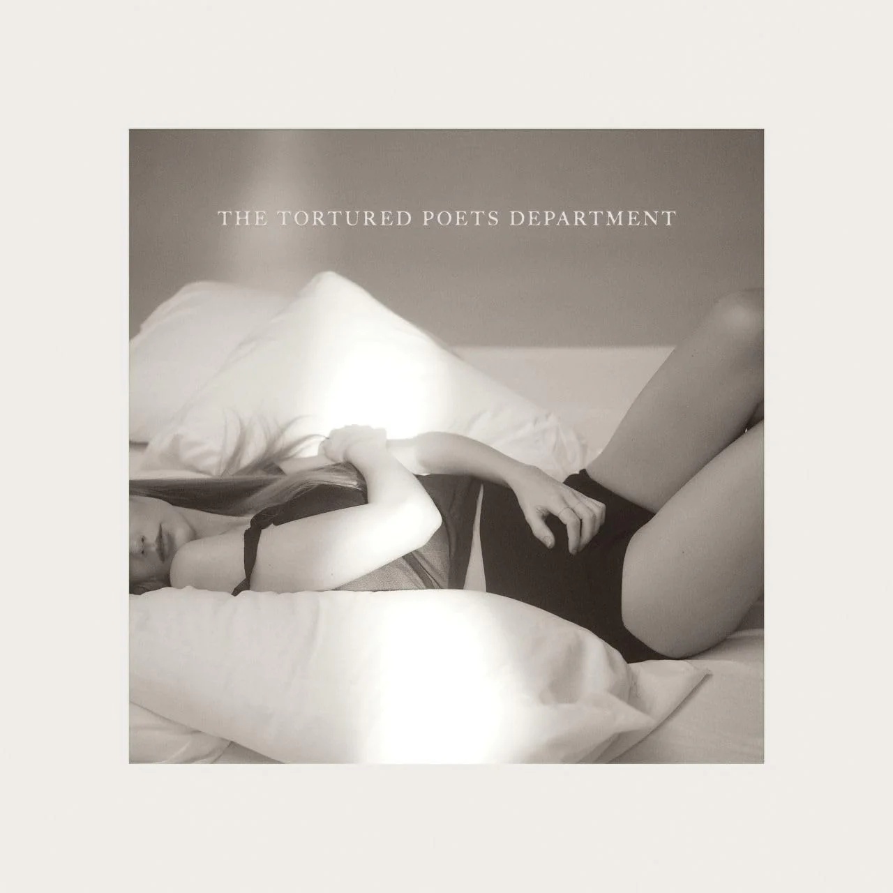 TAYLOR SWIFT: TORTURED POETS DEPARTMENT VINYL LP - GHOSTED WHITE