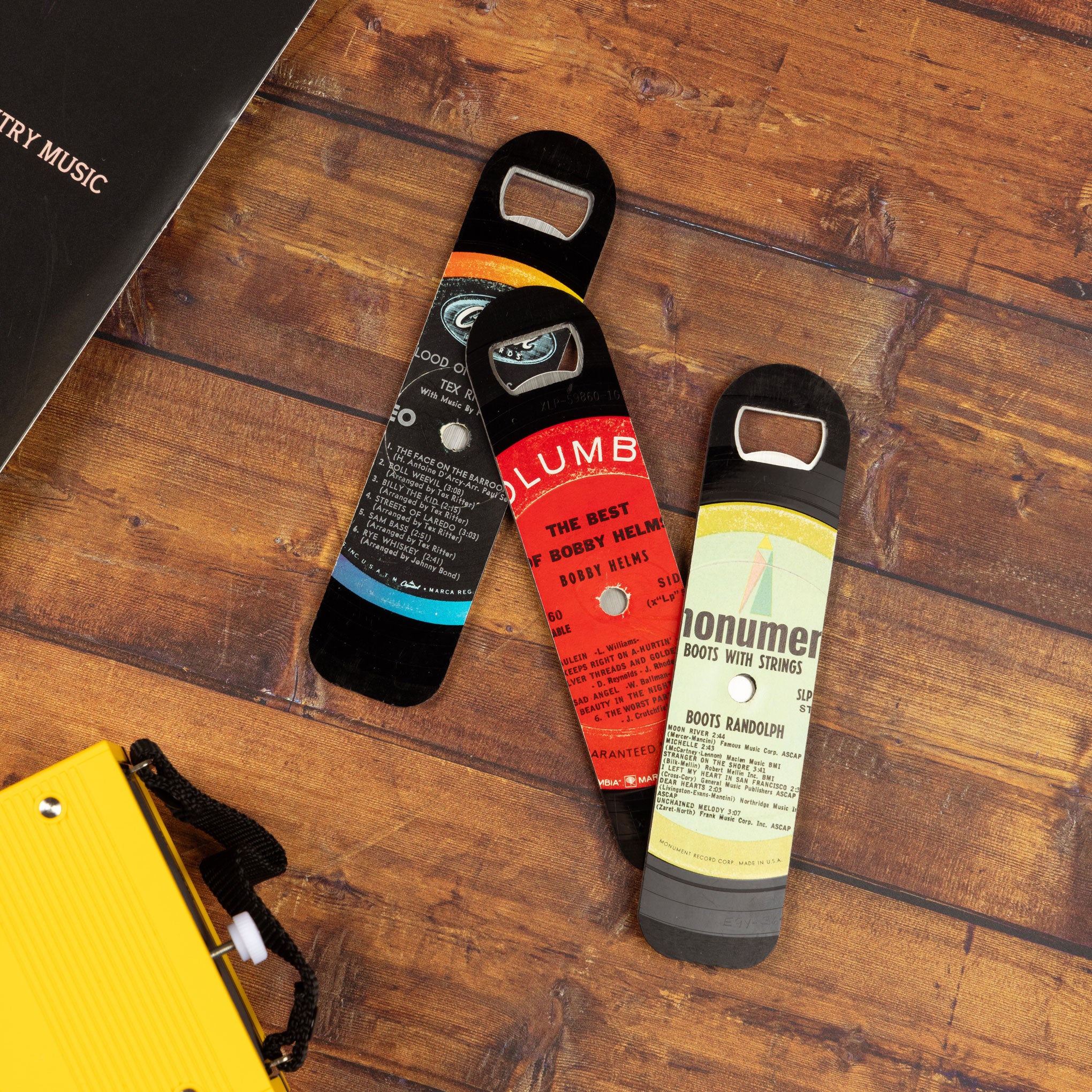 Vinylux Record Bottle Opener