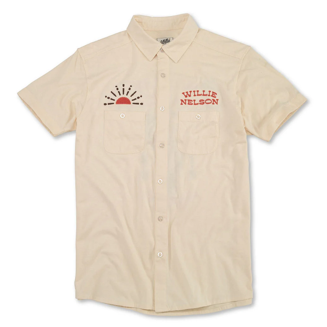 Willie Nelson Brew Master Button Down Shirt - Image 7