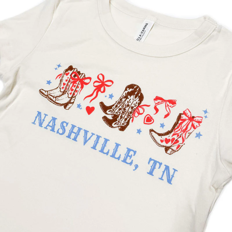Women's Boots & Bows Baby T-Shirt - Image 2
